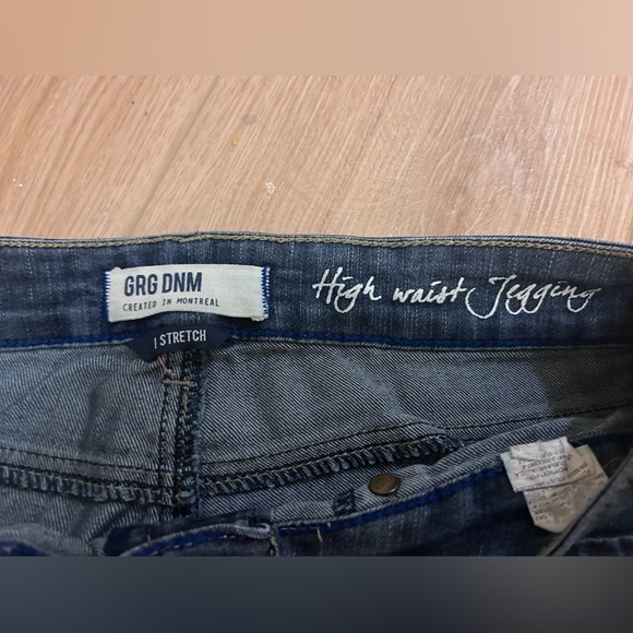 Garage denim Women’s high waist stretch jegging - Picture 2 of 5